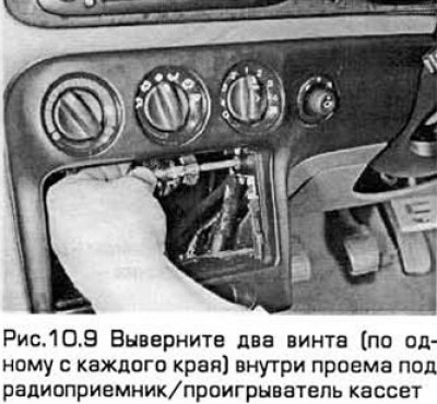 9. Выверните два винта (по одному с каждого края)…