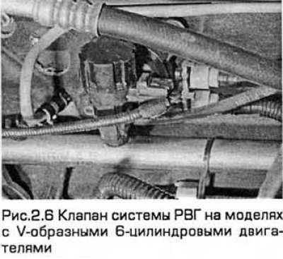 6. Система содержит клапан РВГ, датчик разности…