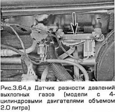 64. Разъедините электроразъем, освобождая его от…