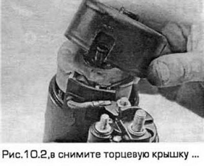 2. Снимите щетки (см. рис. 17.2,а-и).