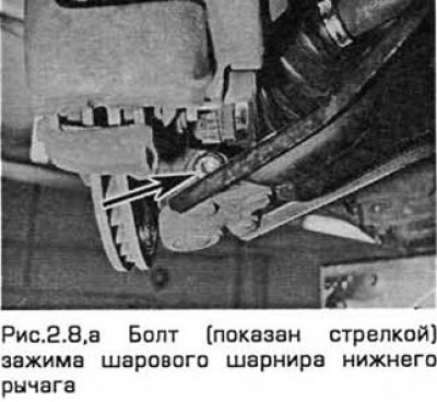 8. Учтите, какой стороной установлен болт зажима…