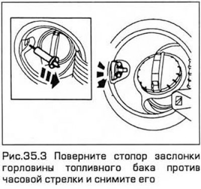 3. Вытащите упругий фиксатор замка, затем…