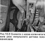 Открыть статью Снятие и установка цепи механизма газораспределения