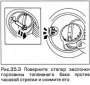Открыть статью Заслонка горловины топливного бака и трос ее открытия