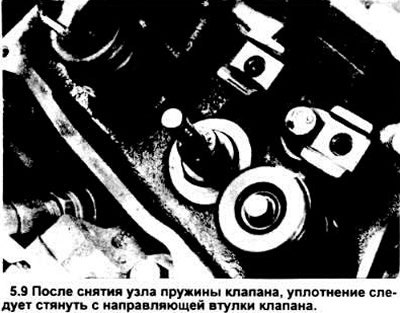 9. Снимите экран фиксатора пружины и узел пружины…