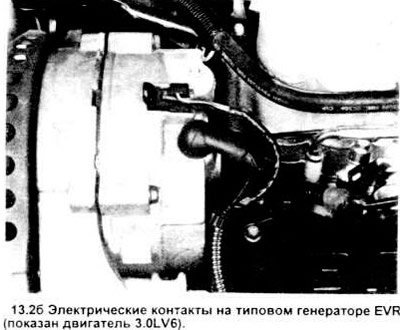 2. Отсоедините электроразъем генератора (это если…