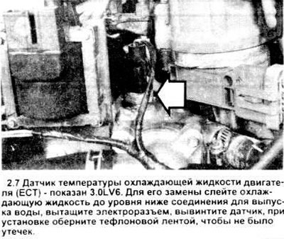 7. Датчик температуры охлаждающей жидкости…