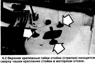 2. Ослабьте, но не отвинчивайте три верхние…