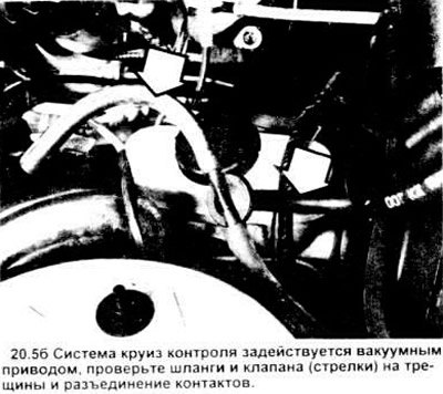 5. Система круиз контроля имеет вакуумное…