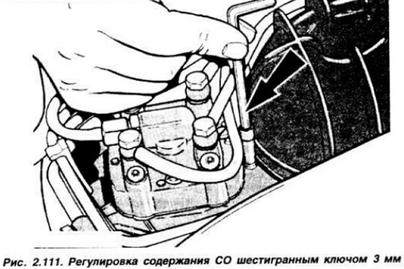 Для регулировки содержания окиси углерода (СО) в…