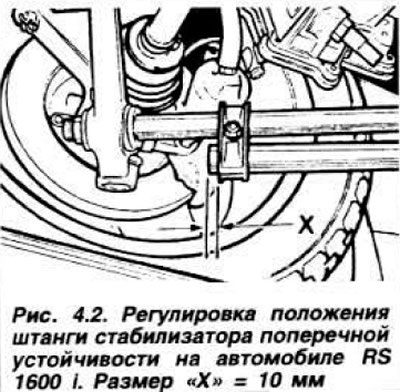 Углы установки передних колес для автомобиля без…