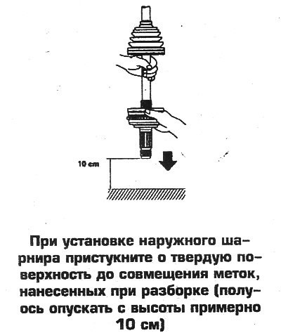 21. Установите полуось по месту, заменив…