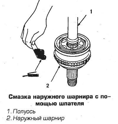 21. Установите полуось по месту, заменив…