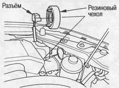 1. Снимите разъём.