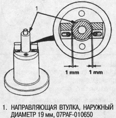 1. Соберите специнструмент, как показано на…