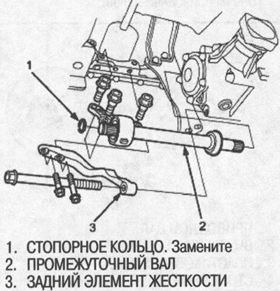 25. Снимите задний элемент жесткости.