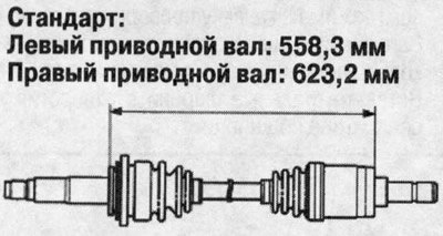 11. Отрегулируйте длину приводных валов по…