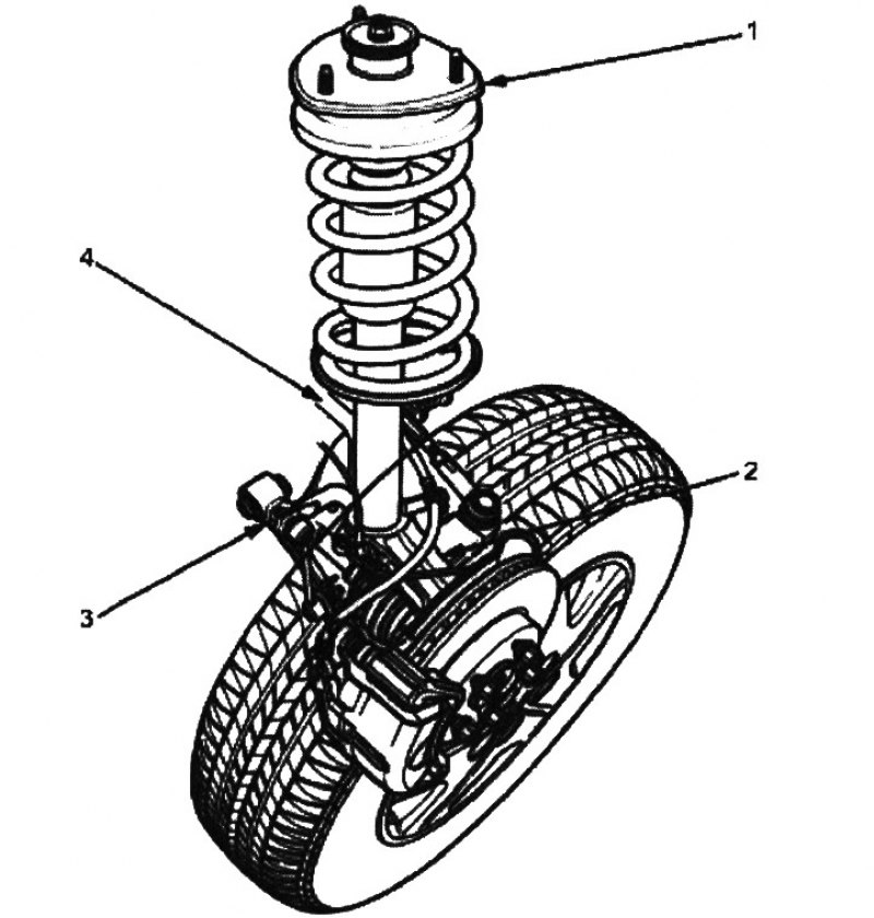 Передняя подвеска хонда аккорд 7 схема