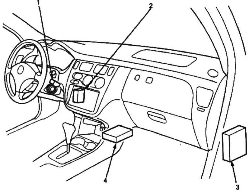 Предохранитель прикуривателя хонда хрв где находится