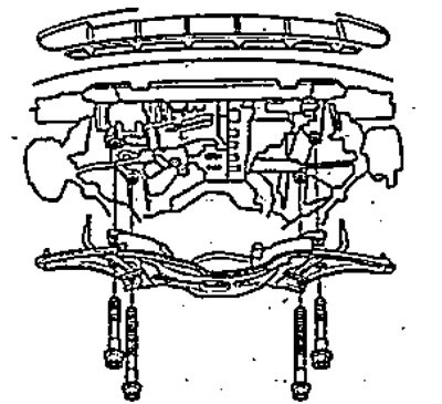 34. Снимите подрамник.