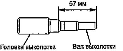 3. Соберите и отрегулируйте длину головку и вал…