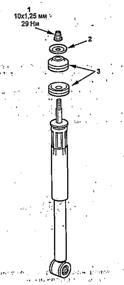 1 - гайка, 2 - шайба, 3 - подушка, 4 -…