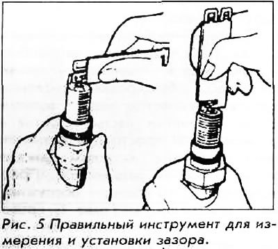 Какой зазор на должен быть на свечах на субару