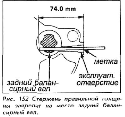 24. Поместите ремень привода распредвала на шкивы…