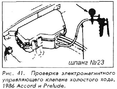 5. Отсоедините вакуумный шланг №23 от впускного…