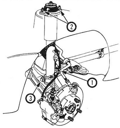 Рис. 2.3 Детали стойки (1984 - 1987 гг.): 1 -…