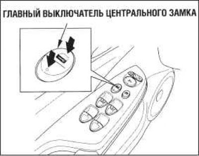 Чтобы заблокировать замки всех дверей, включая…