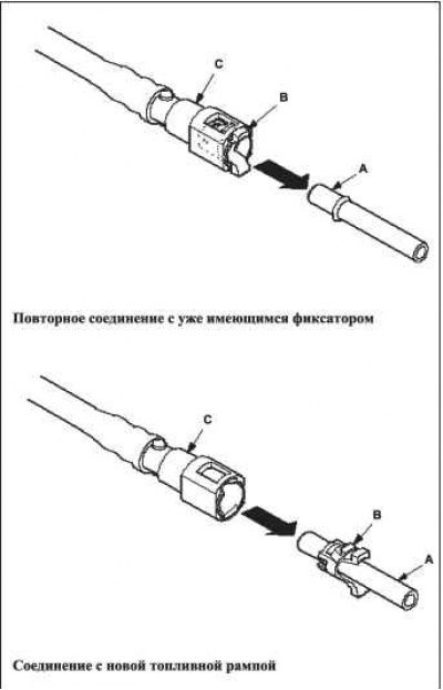 6. Подсоедините отрицательный кабель аккумулятора…