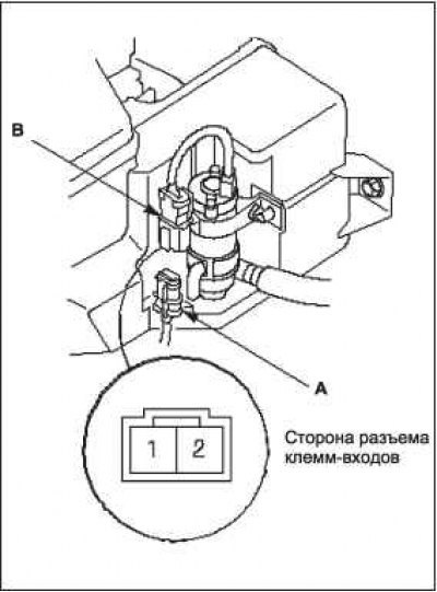 Проверка электродвигателя стеклоочистителя…