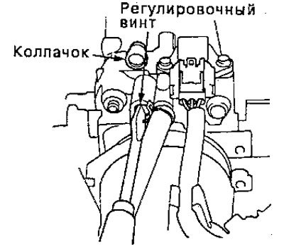 Примечание: после регулировки оборотов холостого…