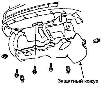 10. Снимите защитный кожух.