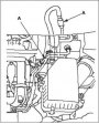 Снятие соединительных элементов топливопроводов топливной системы (L13A)