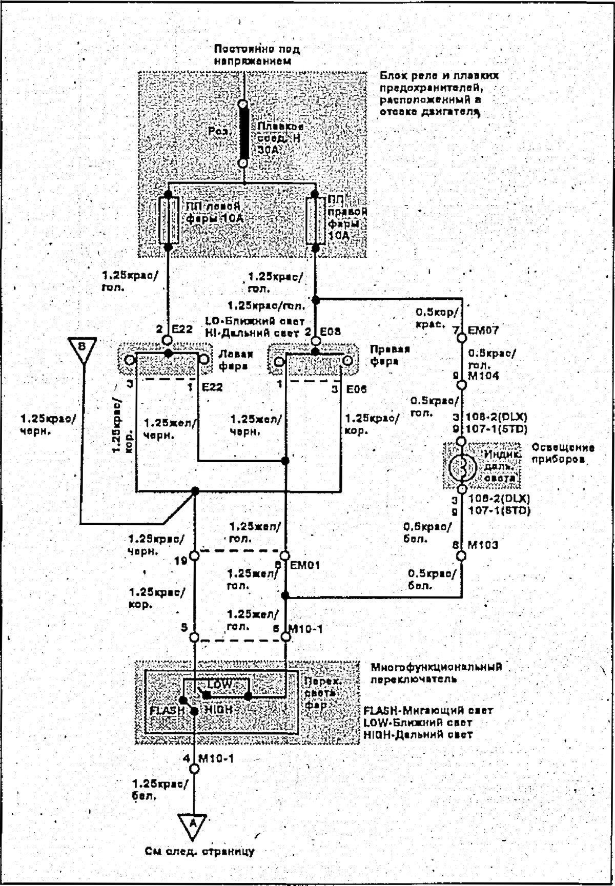 Схема проводки хендай акцент 2007 тагаз