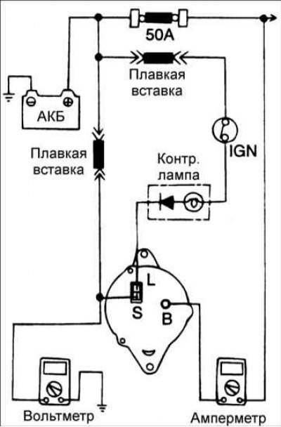 7. Подсоедините тахометр и провод к отрицательной…