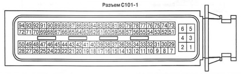 Разъем С101-1