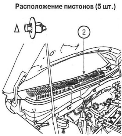3. Извлеките пистоны и снимите крышки…