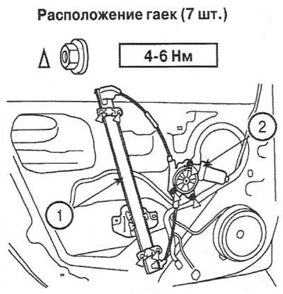 Открутите гайки и снимите электродвигатель…