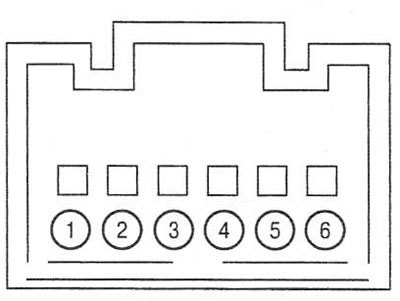 1. Насос (+); 2. «Масса» (-); 3. Сигнал датчика…