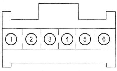 1. «Масса»; 2. Питание (5 В); 3. Сигнал; 4. -; 5.…