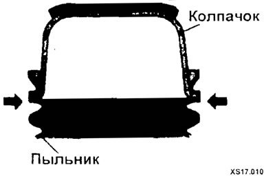 Наденьте отдельные детали на пружинную стойку.…