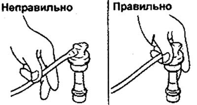 Примечание: перед снятием проводов отметьте их…