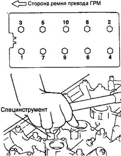 25. С помощью специального инструмента отверните…