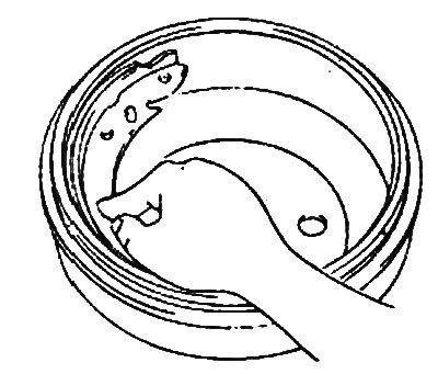 3. Проверьте, контакт колодки и тормозного…