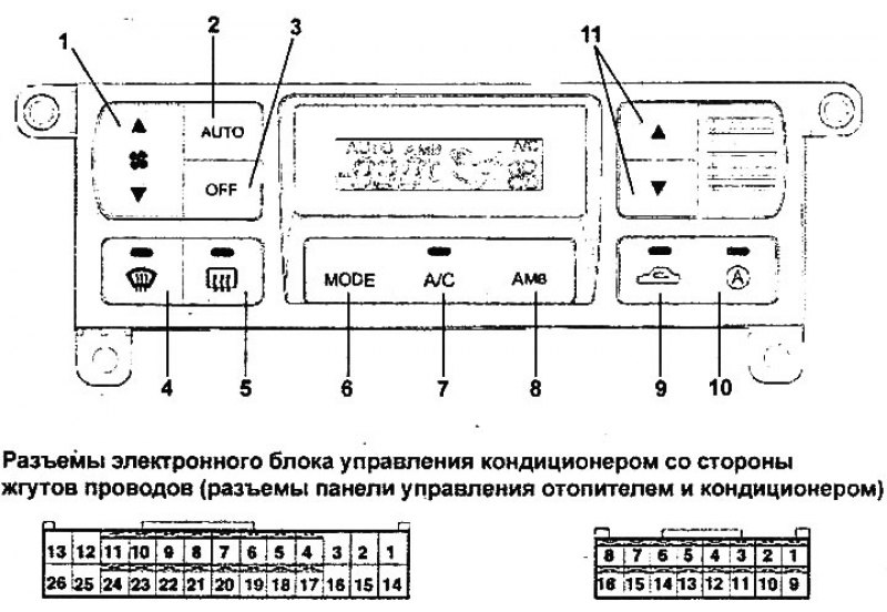 Как включить кондиционер хендай