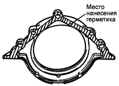 Рис. 2.288. Места нанесения герметика