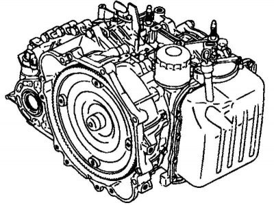 Рис. 3.91. Коробка передач в сборе